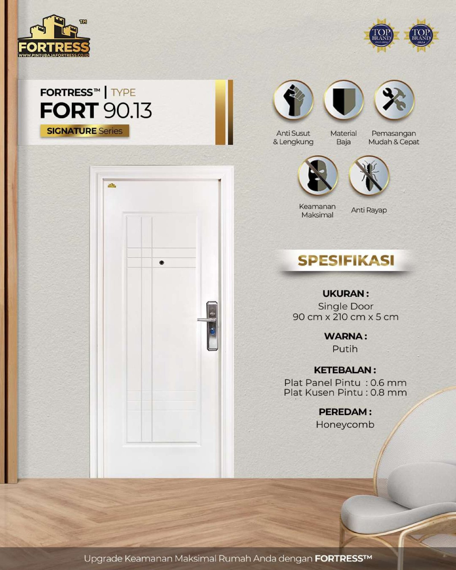 Fort 13 single white