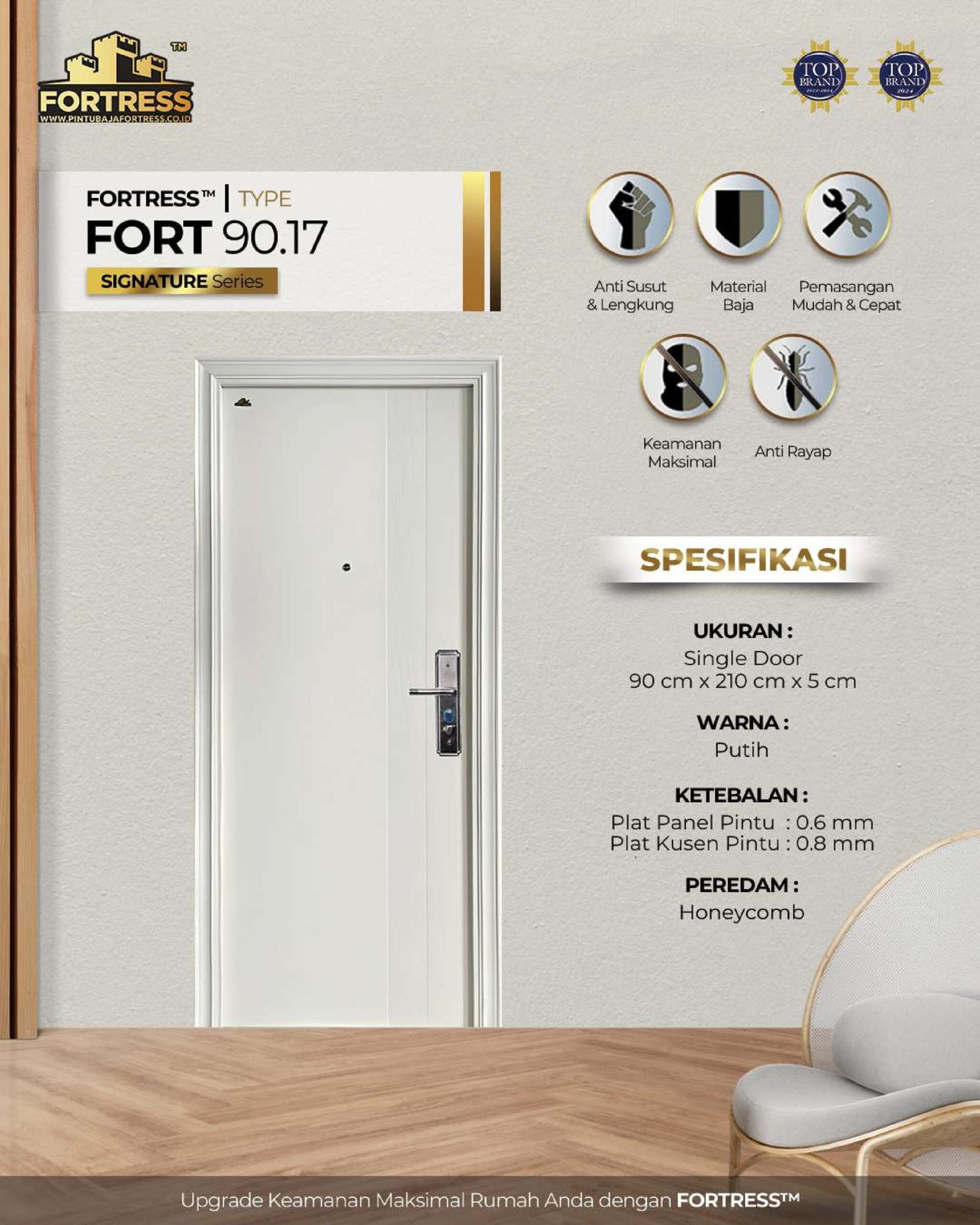 fort 17 single white